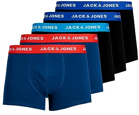 JACK & JONES Male Trunks 5er-Pack Trunks