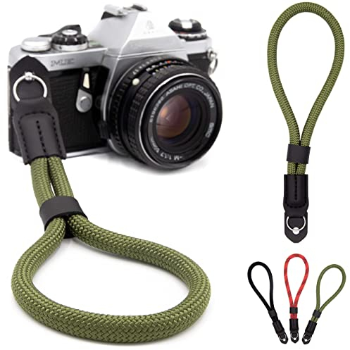 LENS-AID Handschlaufe in Seil-Optik für Kamera, Kameragurt fürs Handgelenk, Sailor Strap