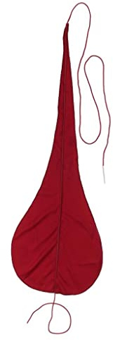 LOVIVER Paño Absorbente de Agua Rojo Reutilizable para Cuerno Oboe Accesorio de Viento de Madera