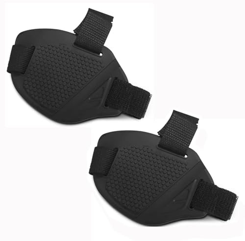 Wxinsheng 2 Pcs Motorcycle Gear Shift Pad Protector Soft Durable Shoe Cover Boot Saver for Motorcycles Waterproof Motorcycle Shoe Accessories for Men Women