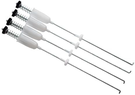 BIGULA 4 amortiguadores Ajustables para Lavadora Barra de suspensión antivibraciones para Reducir Vibraciones y Ruido.