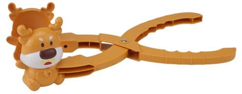 Holdes Giocattoli per la produzione di palle di neve per bambini | forma di renna | Clip a sfera di neve all'aperto,per cortile partito riunione inverno all'aperto commerciale vacanza giardino