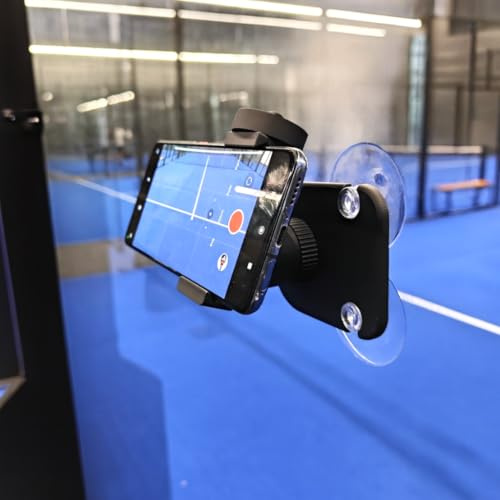 Telefonhållare Video padeln roterbar 360° – smartphone-hållare – universal – padel, videoinspelning – present