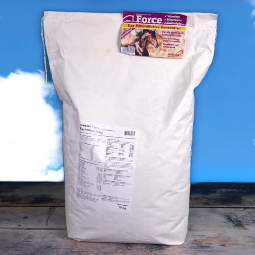 Marstall Force - Mineralfutter pelletiert ohne Getreide & Melasse ist EIN Premium-Vitamin-Spurenelemente-Mineralfutter in Pelletform: die Komplettversorgung samt Aminosäuren und Elektrolyten
