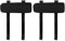 ＡＷＨＡＯ Klappbare Relaxsessel Auflage Armlehne Polsterung Strapazierfähiges Material Schwarz Zubehör