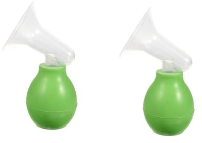 ibasenice 2pièces Tire-lait Manuel Transparent Avec Embout Forme De Trompette Accessoire Pratique Pour Allaitement Pour Voyage