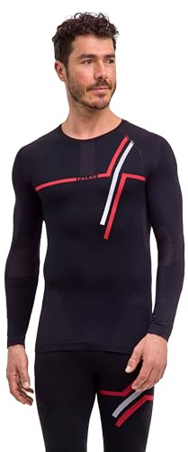 FALKE herr Warm Round Neck Baslager Ovandel varma funktionsunderkläder