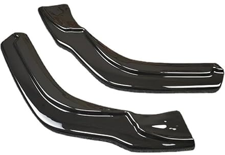 Minigonna Laterale Auto Per VW Per Tiguan Per Line 2017 2018 2019 2 pezzi Auto Gloss Nero Paraurti posteriore Labbro Lato Splitter Alette ABS Plastica