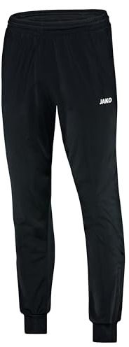 JAKO Herren Polyesterhose Classico, Schwarz, M