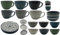 6er Set Geschirrserie INFINITY Kombiservice Keramik Porzellan Serviere Geschirr Kaffeegeschirr (Schale Groß)