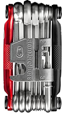 Multi-19-Werkzeug schwarz/rot