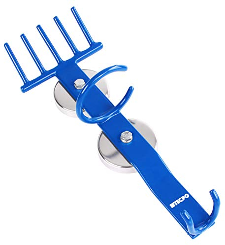 TECPO 300476 Druckluft-Werkzeug Halterung magnetisch Werkstattwagen und Hebebühnet Magnet Halter für Druckluftwerkzeuge Ratschenschrauber Steckschlüssel und Reifenfüller Tragkraft 15kg