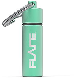Flare Audio Capsule Mint Porte-clés en aluminium léger et résistant à l'eau