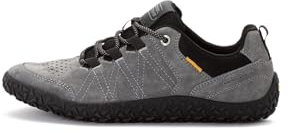 camel active Herren Sneaker aus Nubukleder und Textil Grau, menswear-44