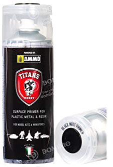 Titans Hobby: Primer Black Matt [400ml]