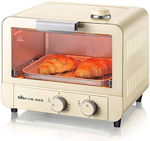 CAZARU Accueil Four électrique Mini Baking Petit Four Température réglable Vapeur 15 litres Mini Fours Happy Life