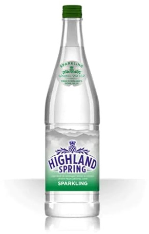 MASHighland Spring Sparkling Water (Glass Bottles) 12 x 750ml-Food 12 x 750ml