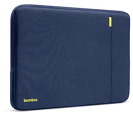 tomtoc 360° Laptop Tasche Hülle für 15-Zoll Neu MacBook Air M4/A3241 M3/A3114 M2/A2941 2025-2023, 15 Zoll Microsoft Surface Laptop 7th Edition (Copilot+ PC)/6/5/4/3, Wasserabweisend Laptophülle Sleeve