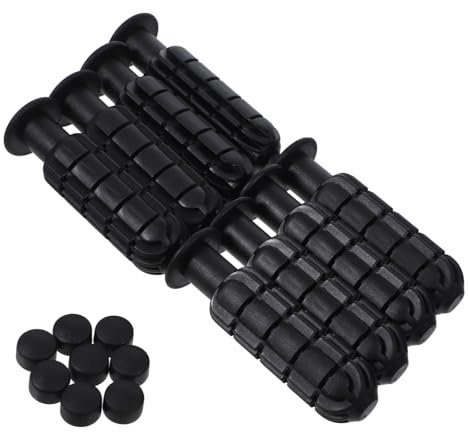 JOINPAYA 8 Stücke Tischfußball-Griffe für Tischfußballspiel rutschfeste Ersatzgriffe Leichtes Pp-Material Ergonomisches Design für Einfache