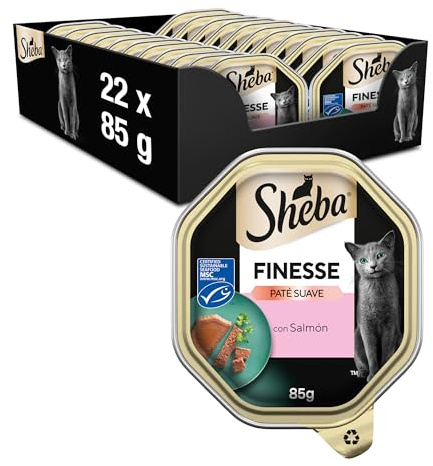 Sheba Finesse Tray lax 22 x 85 g