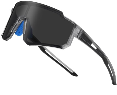 DUCO Lunettes de Soleil Homme Sport Polarisées UV400