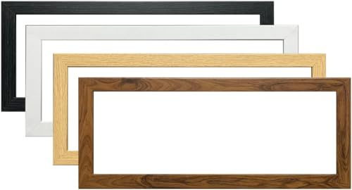 20x8 Inch Panoramic Picture Frame | Panoramic Photo & Poster Frame for Home Wall Décor, Jigsaw Puzzles & Artwork | Wall Mount | Portrait or Landscape.