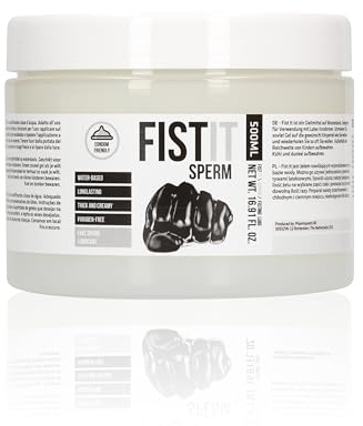 Shots Fist It PHA099 - Lubrifiant Faux Sperme - À base d'eau - 500 ml