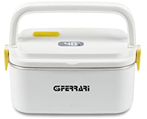 G3 Ferrari G10166 Vitto Scaldavivande Elettrico, 48 W, 0.8 Litri, Plastica, Bianco