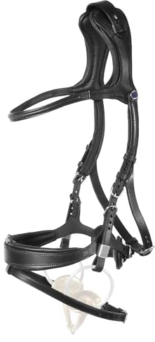 Stübben Bridon Freedom II avec Slide&Lock - Noir/Noir - FS - muserolle combinée