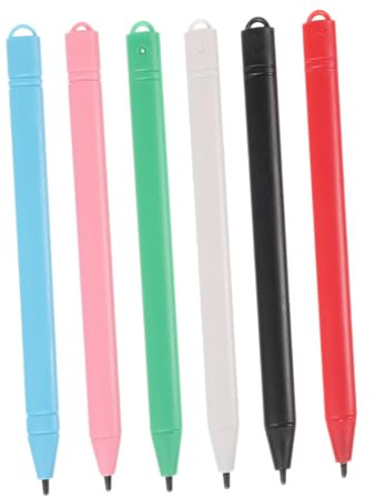 jojofuny Stylus Pens, Enhanced Writing - 6 Pack Lcd Tablet Stylus Pen for Touch Screens Efficient Digital Drawing Tool