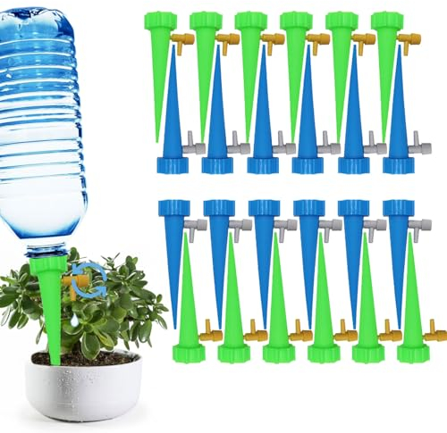 YongSral 20 Stück Automatisch Bewässerung Set, Einstellbar Bewässerungssystem, Automatische Bewässerungsgeräte, Tröpfchenbewässerung Set für Topfpflanzen, Gartenpflanzen Blumen Outdoor
