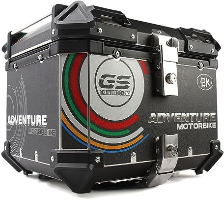 LDSSTED Baul Moto, para BMW F 750GS F750 GS F 750 GS Impermeable para Moto Caja Superior Impermeable para Motocicleta,55L-A