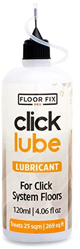 Click Lube - For GROOVED Floating Floors (Only Use after Purchasing Test Pack) - 1 Room Pack (120ml) - Made in UK