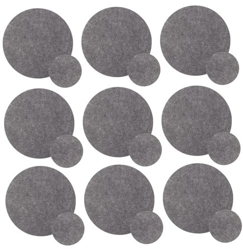COLLBATH 30piezas Divisores De Plato De Fieltro Protectores para Sartenes Suministros De Cocina
