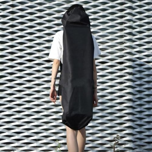 Sac de skateboard en tissu Oxford avec bandoulière réglable, convient pour les voyages, les déplacements et le rangement (110 x 35 cm)