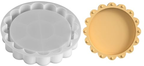 Resin Casting Molds: 6.69 X 6.69 Inch Silicone Resin Mold Set, Epoxy Craft Tools, Candle Soap Kit | Flexible Silicone Molding Supplies