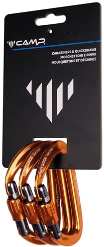 C.A.M.P. - Moschettone - SET 3 ORBIT LOCK - Arancione
