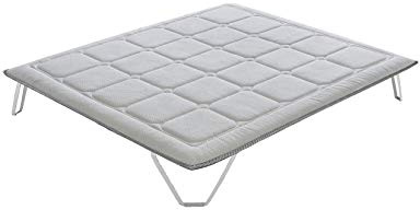 ECCOX - Topper Surmatelas Royal 105 x 180 pour lit 105 avec Rembourrage en Gel Visco et Mousse
