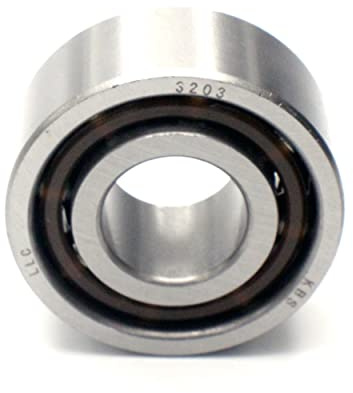 Parts and Parts Schrägkugellager 3203 c3 17x40x17,5mm, DIN 628, zweireihig, Reibungsarm, abgedichtetes Lager für radiale & axiale Belastungen, Ideal für Industrie- & Automobilanwendungen