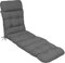 Herlag Deckchair-Auflage Venezia 200 x 50 x 8 cm Grau Wasserabweisend Wetterfest