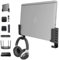 sciuU Universelle Wandhalterung für Laptops/Router/TV-Boxen/Netzwerk-Switches/Modems - kompatibel mit MacBook/Notebook/ASUS/Lenovo/HP/Dell - Halter Wandregal für Gerätedicke < 4cm
