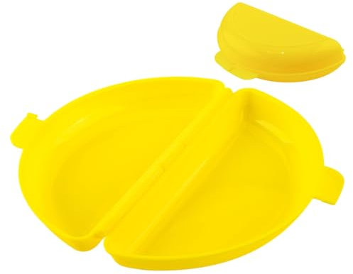 Máquina De Huevos De Microondas - Sartén De Tortilla Antiadherente | Gadget De Cocina Portátil De Silicona Para Cocer Al Vapor, Preparar Huevos Y Tortillas, Ideal Para Hogar Y Viajes