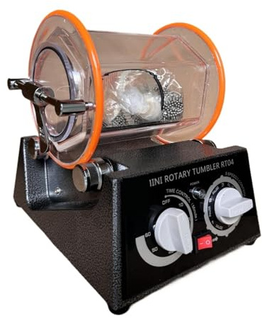 3kg Rotary Tumbler Surface Polisher Jewelry Drum Polishing Machine DIY Mini-Tumbler Finishing Tools for Workpiece Surface