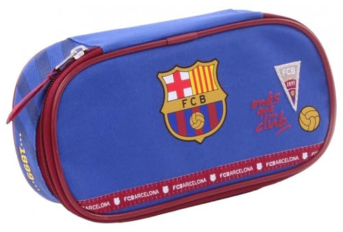 OZABI - Rucksack (Gepäck, Taschen, Schulranzen, Federmäppchen, Regenschirm.) FC Barcelona Fantasie, Federmäppchen 490-8800, 20 x 9 x 5 cm, one size