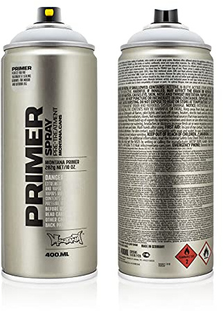 Montana Cans TECH PRIMER Spray Paint, 400ml, Aluminum