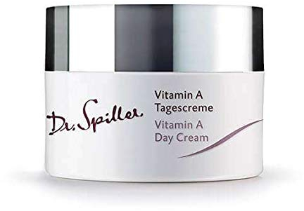 Dr. Spiller - Vitamin A Tagescreme | Für anspruchsvolle und regenerationsbedürftige Haut | Mit Sonnenblumenkern- und Maiskeimöl | Schützt vor freien Radikalen |