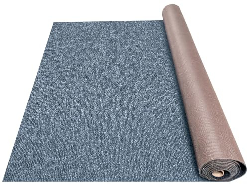 Happybuy 6 ft x 13 ft Grey Marine Carpet for Boats Waterproof - 0.18 Thick Indoor Outdoor Rug Carpet Roll for Home Patio Porch Deck
