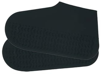 1 Paar Tragbarer Silikon Regenüberschuhe, Wasserdichte Schuhüberzieher, Regen Überschuhe, Silikon Überziehschuhe, Silikon Regenüberschuhe, Für Regen, Schneetag, Wüstenstrand, Schlammige Straßen