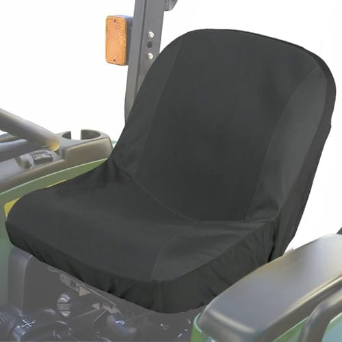 Zubehors Funda para Asiento de cortacésped, Funda para Asiento de Tractor,Funda para Asiento de Tractor cortacésped | Accesorios para Cortar césped, Herramienta Protectora de Asiento con Bolsillos de