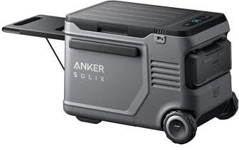 Anker SOLIX EverFrost 2 40L Car Fridge & Cooler Box, Powered Cooler with 288Wh Battery, Powered by AC/DC or Solar, For Camping, Travel, and Fishing, -20℃ to 20℃ (Only 1 Battery Included)